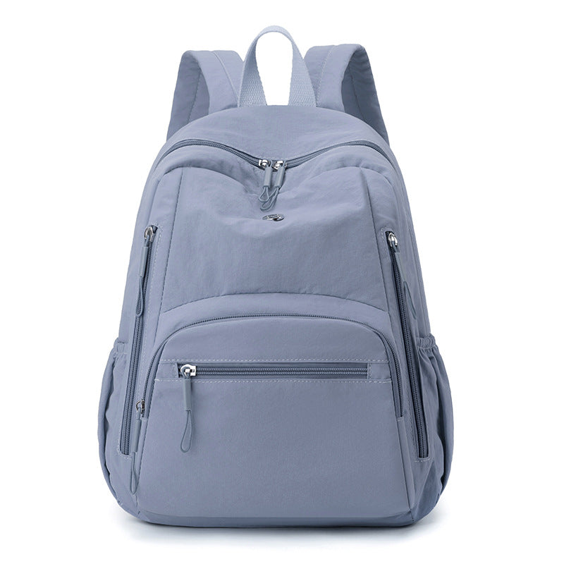 Lightweight Water-Repellent Nylon Cloth Large-Capacity Puff Series Simple Commuter Cross-Border Women's Backpack Casual and Fashionable