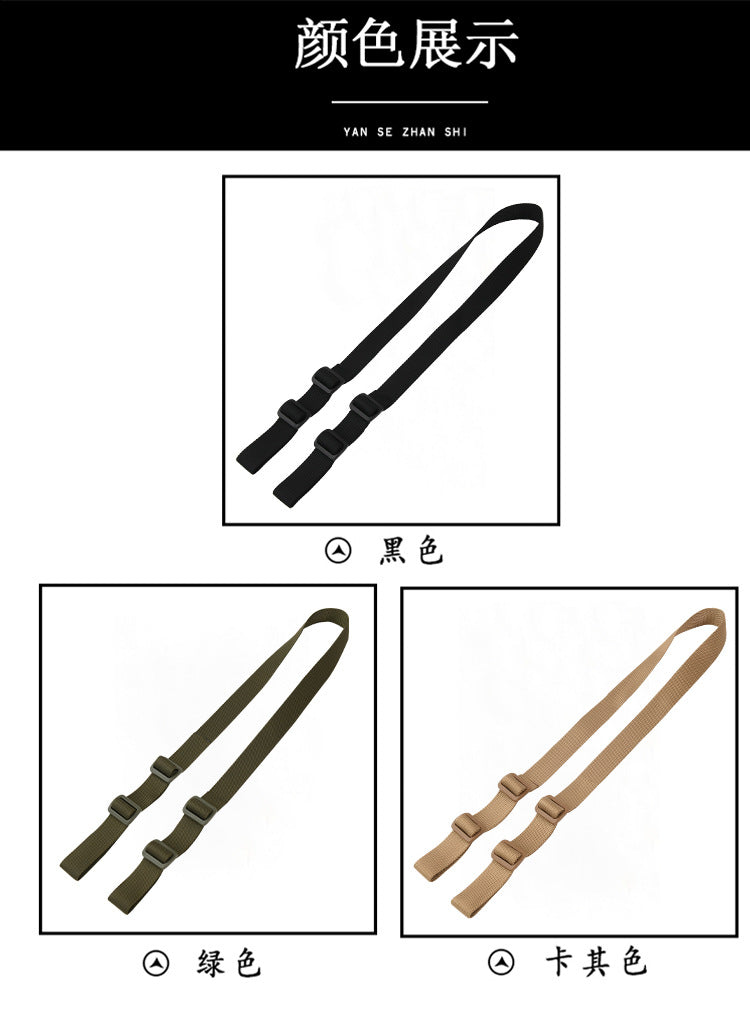 Cross-border exclusive for MS1 double-point gun rope multifunctional diagonal tactical strap nylon outdoor sling rope factory spot