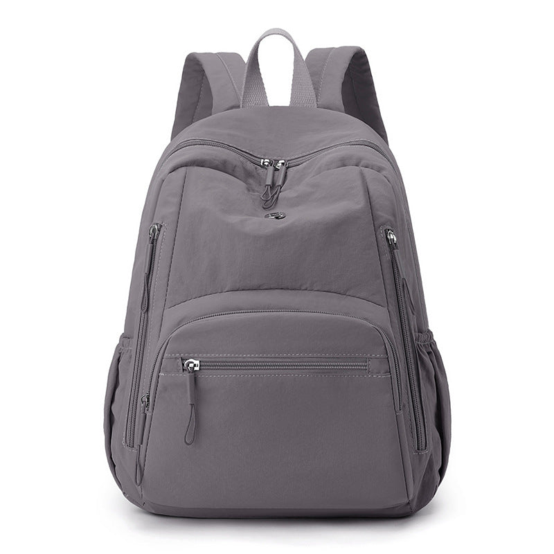 Lightweight Water-Repellent Nylon Cloth Large-Capacity Puff Series Simple Commuter Cross-Border Women's Backpack Casual and Fashionable