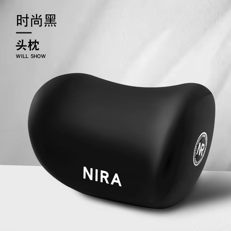 Car Neck Pillow, Headrest, Car Memory Foam Lumbar Support, Enlarged and Thickened Lumbar Support, Seat Lumbar Back Cushion, Pillow Set