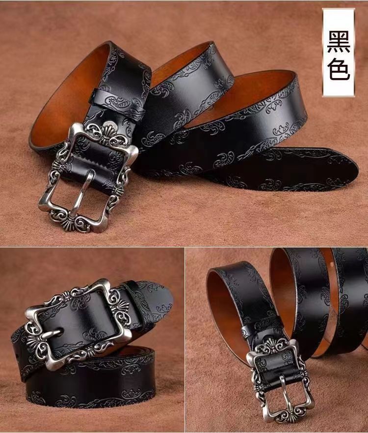 New Women's Belt Retro Belt Women's Versatile Decorative Jeans Belt Korean Style Fashion Casual Cross-Border Supply