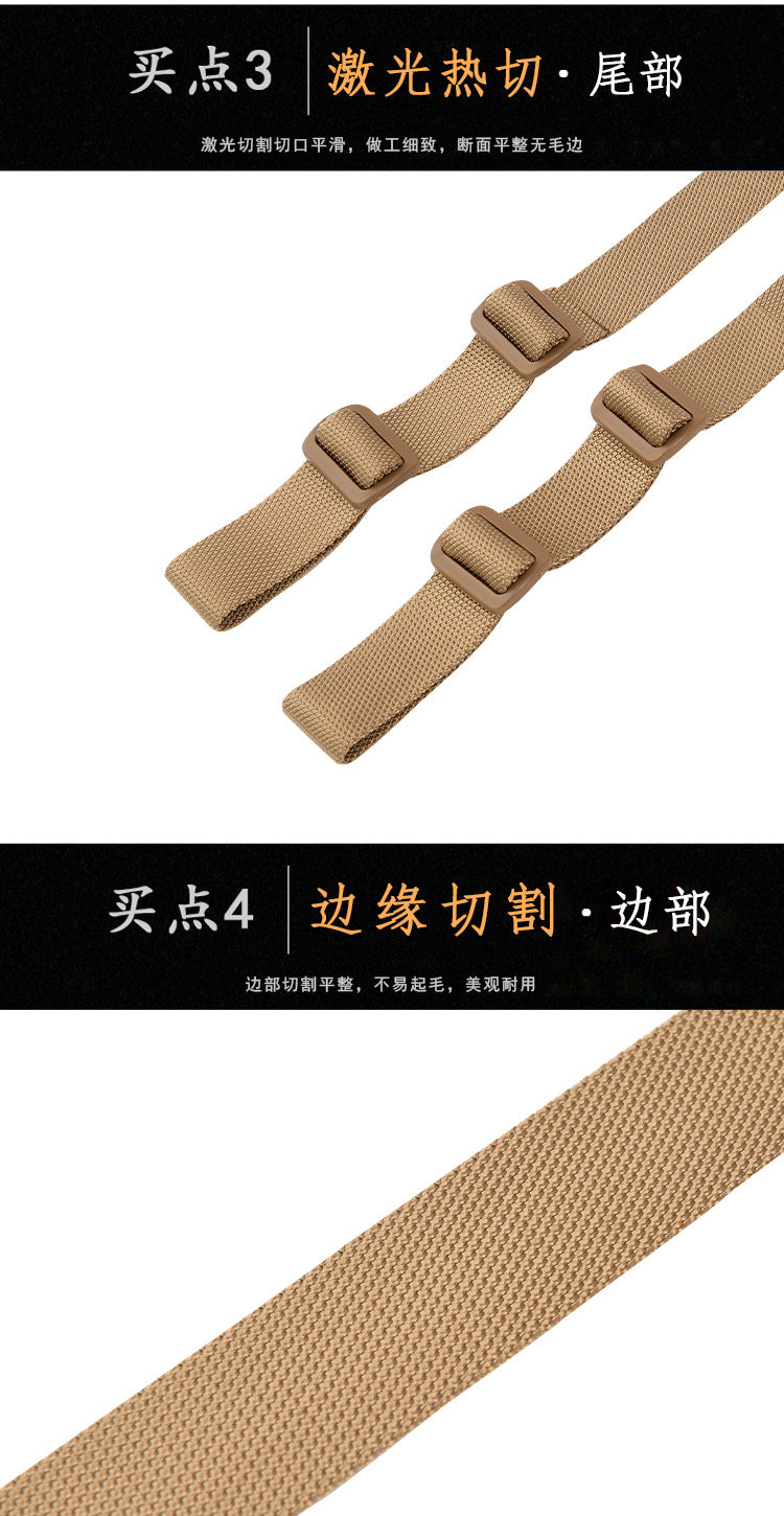 Cross-border exclusive for MS1 double-point gun rope multifunctional diagonal tactical strap nylon outdoor sling rope factory spot