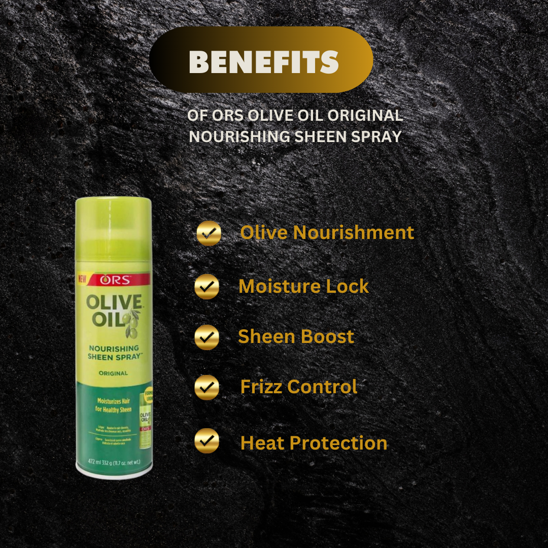 Ors Olive Oil Original Nourishing Sheen Spray 11 7 Oz - Premium Beauty Product