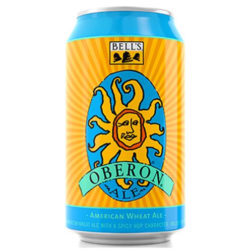 (24pk cans)-Bell's Oberon American Wheat Ale Beer, Michigan, USA (12oz)