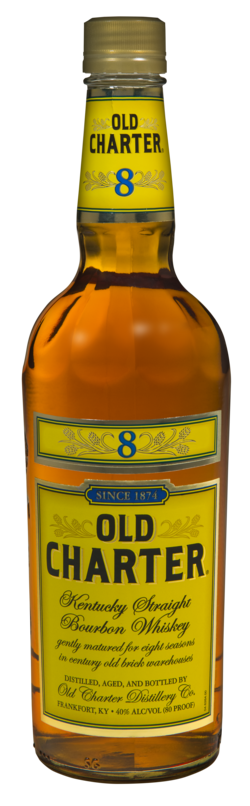 Old Charter Number 8 Brand Kentucky Straight Bourbon Whiskey, Kentucky, USA (750ml)