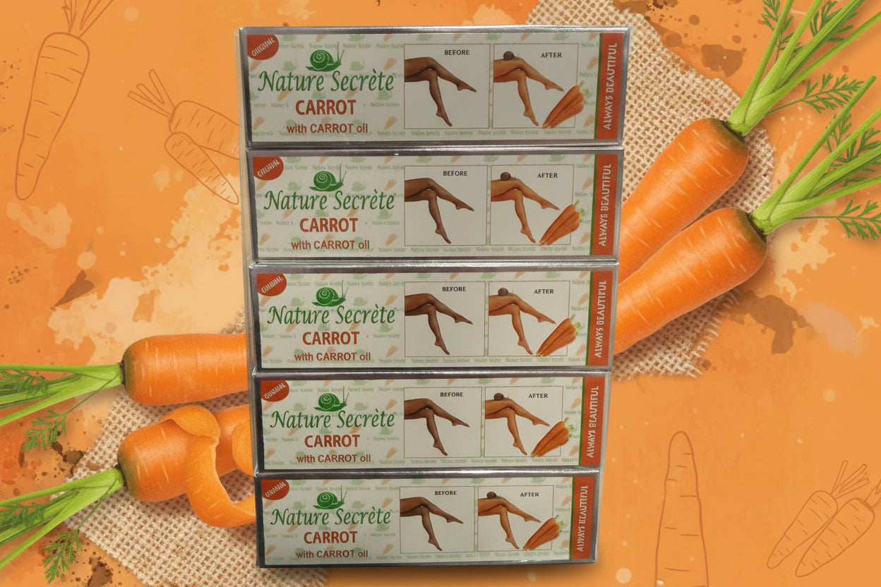 Pack Of 10 Nature Secret Carrot Oil Cream 50g - Premium Beauty Product