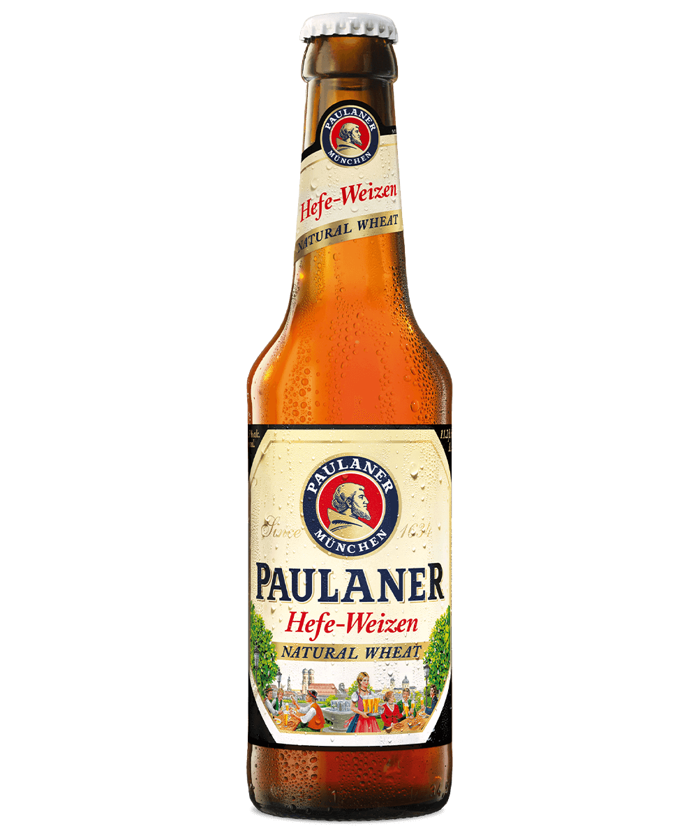 24pk-Paulaner Hefe-Weizen Natural Wheat Beer, Germany (330ml)