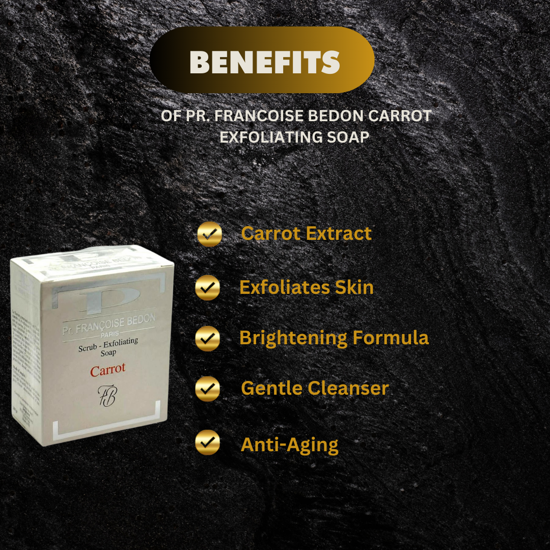 Pr Francoise Bedon Carrot Exfoliating Soap 7 Oz - Premium Beauty Product