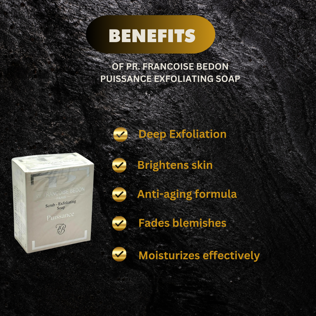 Pr Francoise Bedon Puissance Exfoliating Soap 200 G - Premium Beauty Product