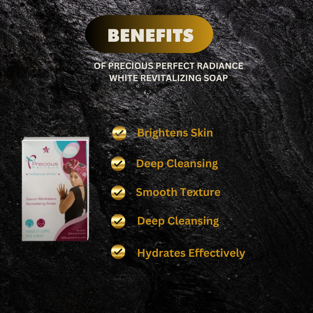 Precious Perfect Radiance White Revitalizing Soap 150G - Premium Beauty Product
