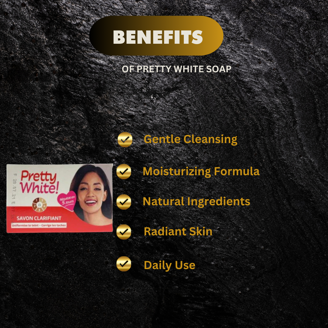 Pretty White Soap 180 G - Premium Beauty Product
