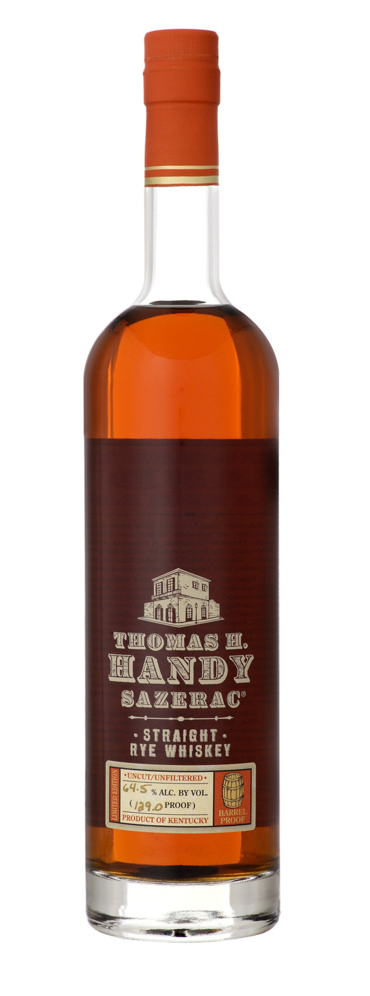 Thomas H. Handy Sazerac Straight Rye Whisky (2022 Release), Kentucky, USA (750ml)