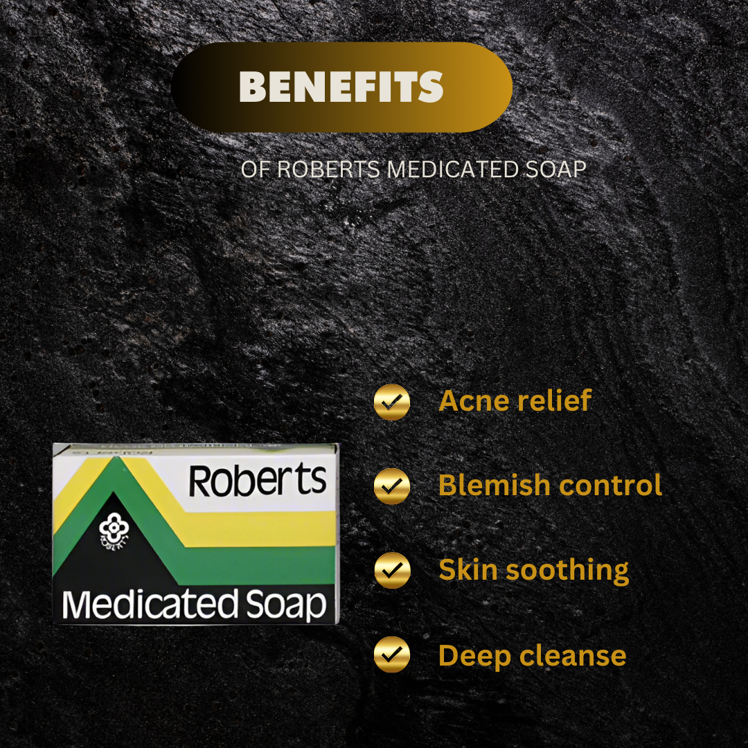 Roberts Medicated Soap 90G - Premium Beauty Product