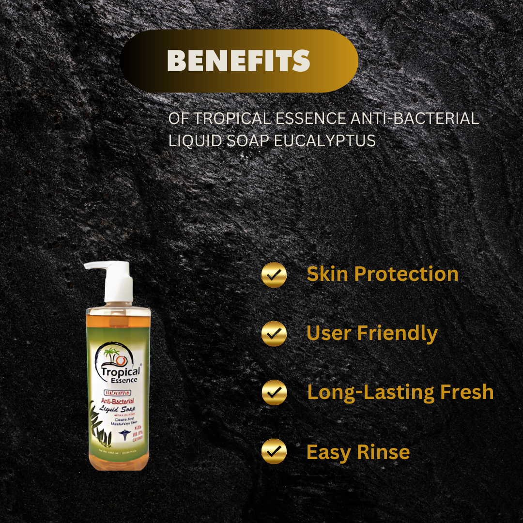 Tropical Essence Anti Bacterial Liquid Soap Eucalyptus 33 89 - Premium Beauty Product