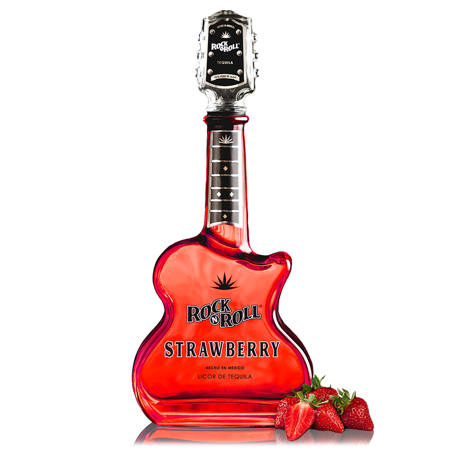 Rock N Roll Tequila Strawberry, Mexico (750ml)