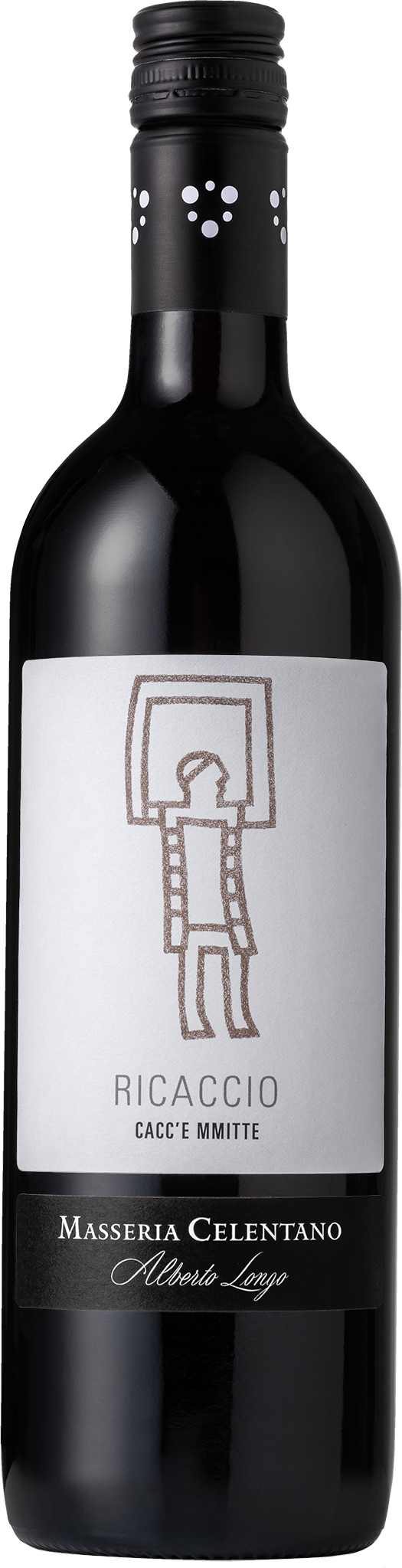 2022 Alberto Longo Masseria Celentano 'Ricaccio' Cacc'e Mmitte di Lucera, Puglia, Italy (750ml)