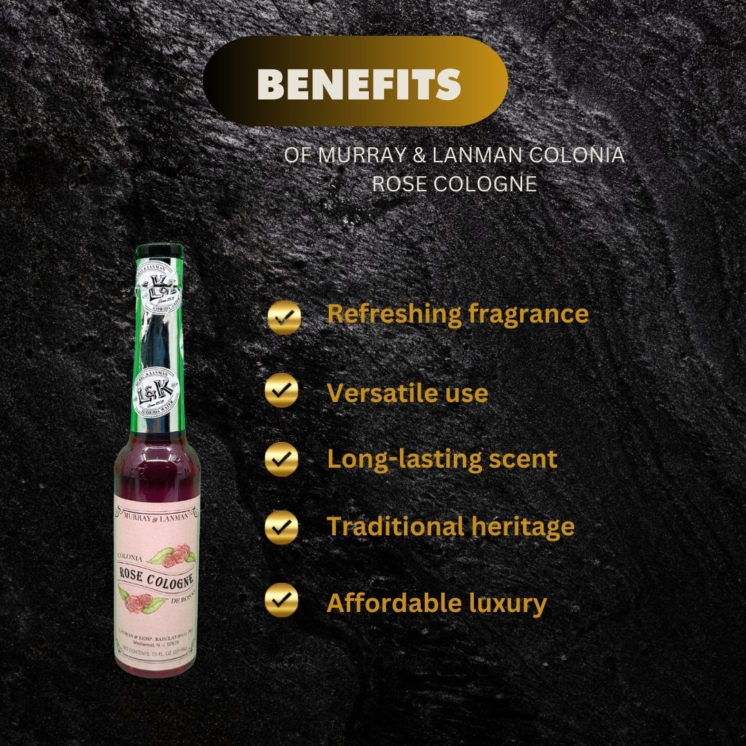 Murray Lanman Colonia Rose Cologne 221Ml - Premium Beauty Product