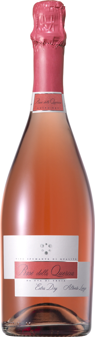NV Alberto Lungo Rose Della Quercia Spumante Extra Dry, Puglia, Italy (750ml)