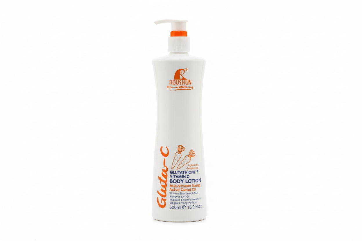 Roushun Glutathione + Vitamin C Body Lotion  16.9 fl.oz - Premium Beauty Product
