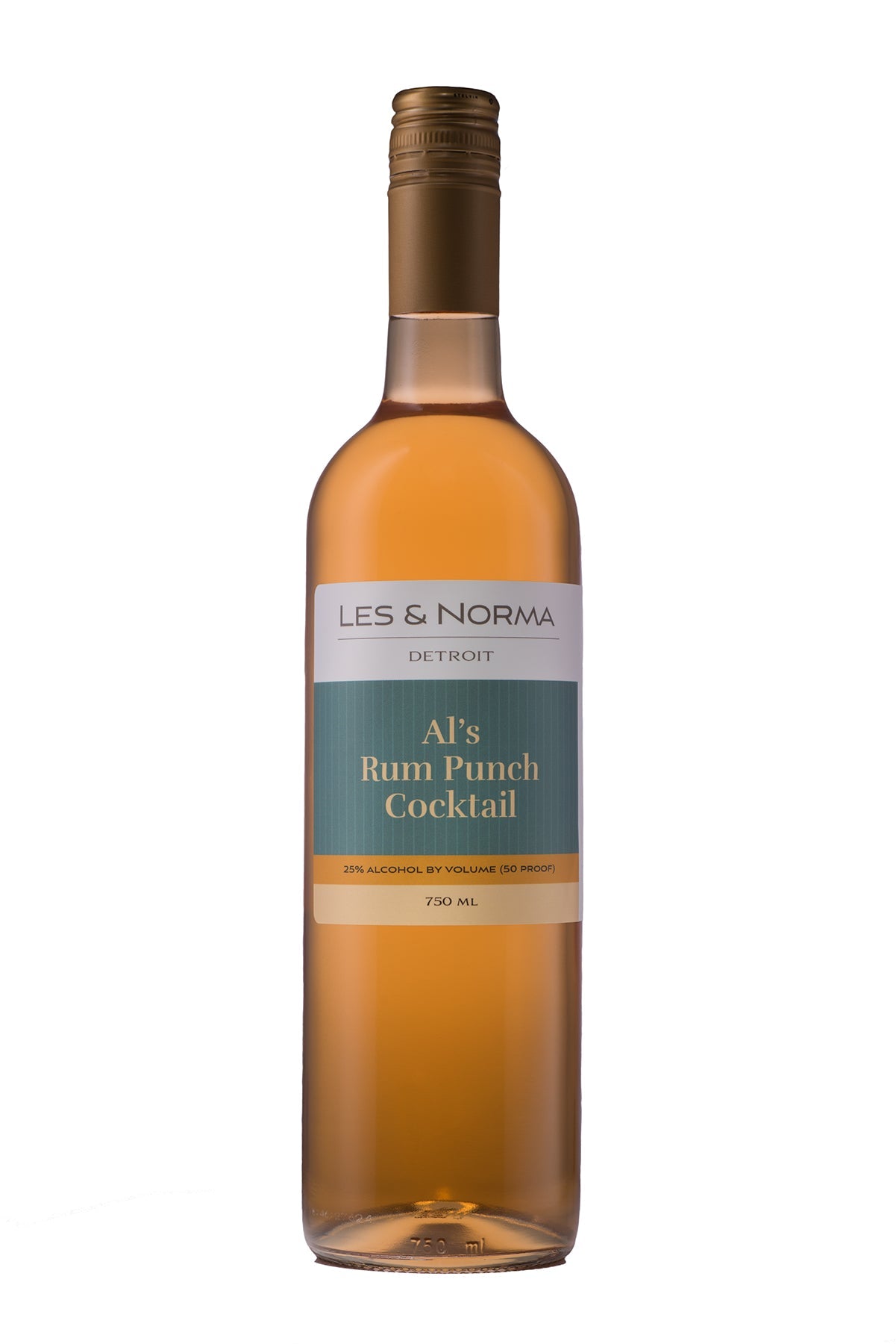 Les & Norma Al's Rum Punch Cocktail, Detroit, USA (750ml)