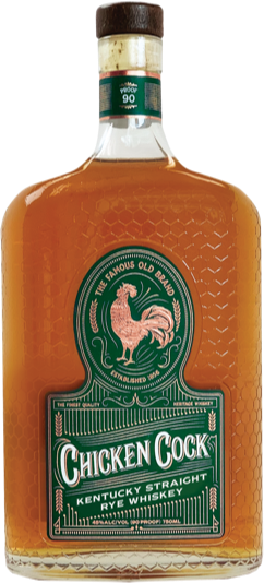 Chicken Cock Kentucky Straight Rye Whiskey, Kentucky, USA (750 ml)