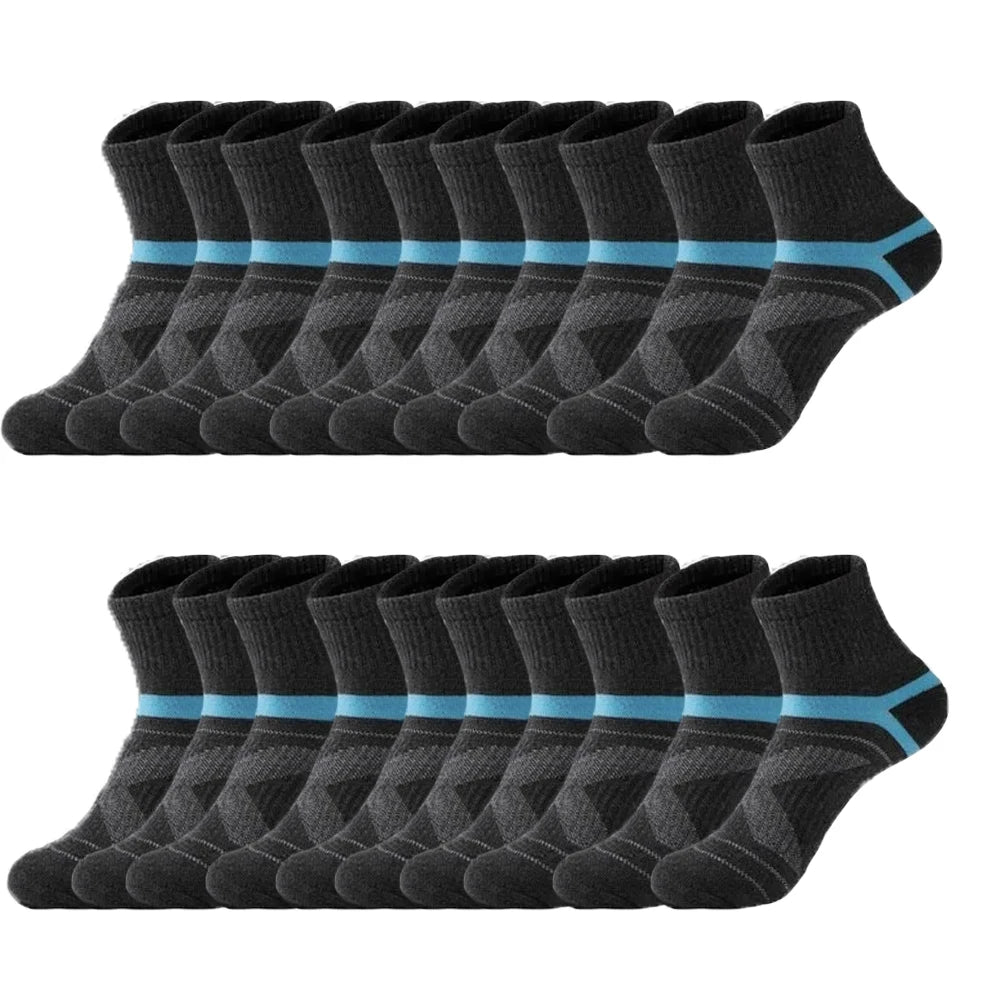 3 Pairs High Quality Men Black Socks Black Sports Socks Casual Soft Running Summer Absorb Sweat Breathable Male Sock Sokken