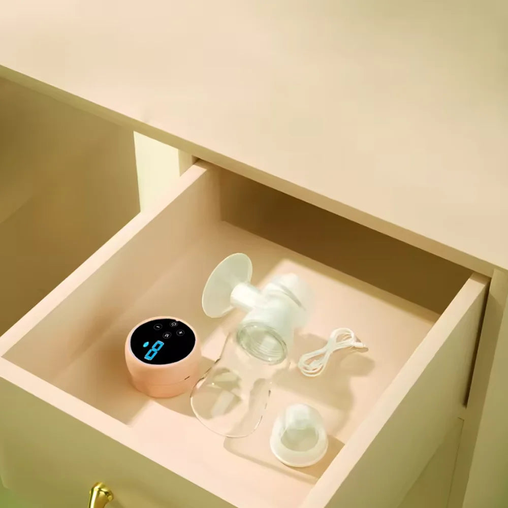 Portable Breast Pump Electric Intelligent Integrated High Suction Breast Pump Breast Milk Postpartum Fortable Painless Silent