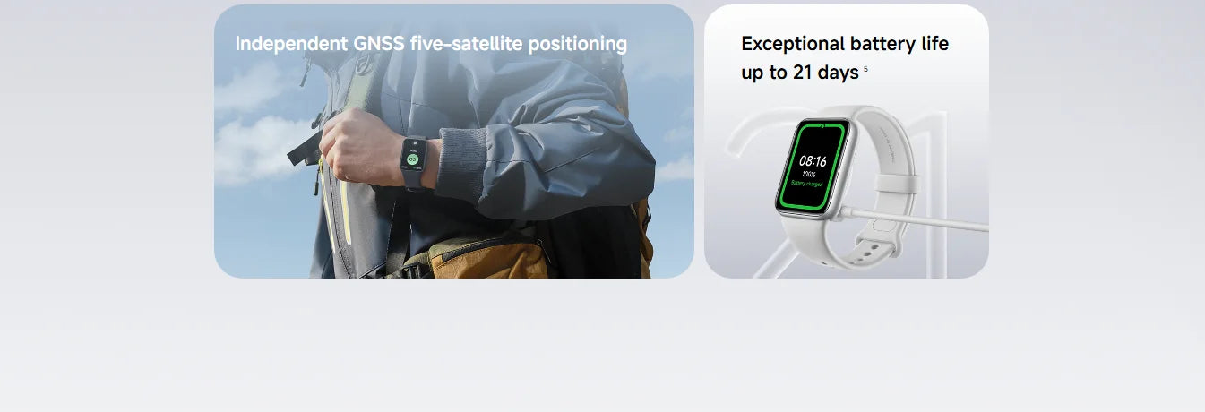 Global version xiaomi band 10 pro Independent GNSS five-satellite positioning Dual-device message sync 1.74" AMOLED display