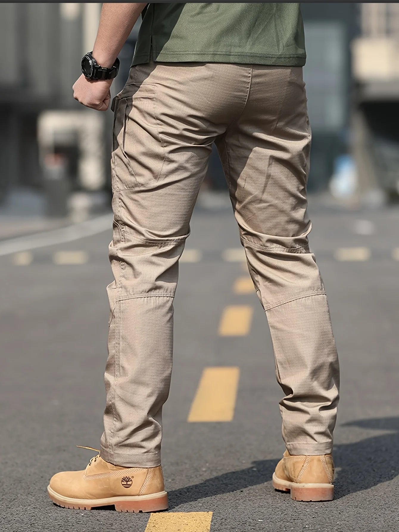 Men's Tactical Cargo Pants 6XL Plus Size Outdoor Casual Sports Pant Hiking Fishing Waterproof Multi-pocket Men Trousers