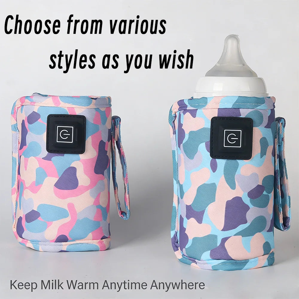 USB baby bottle heater, milk heater, baby milk heater thermostat, essential bottle warmer for outdoor use