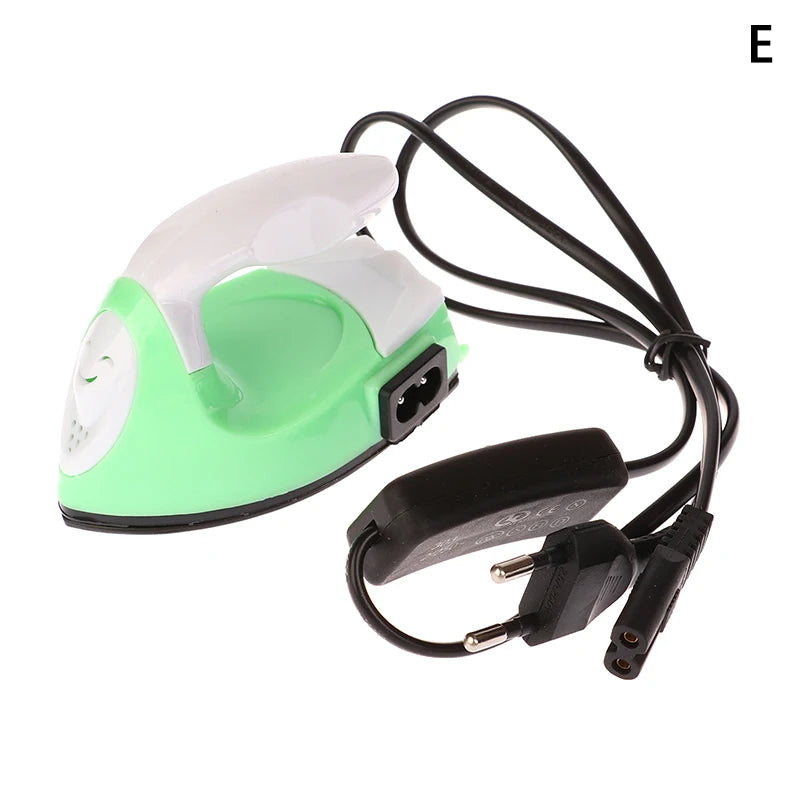 Mini Craft Iron Electric Iron Portable Handy Heat Press Diy Small Iron For Ironing Clothes Laundry Appliances EU/US/UK Plug