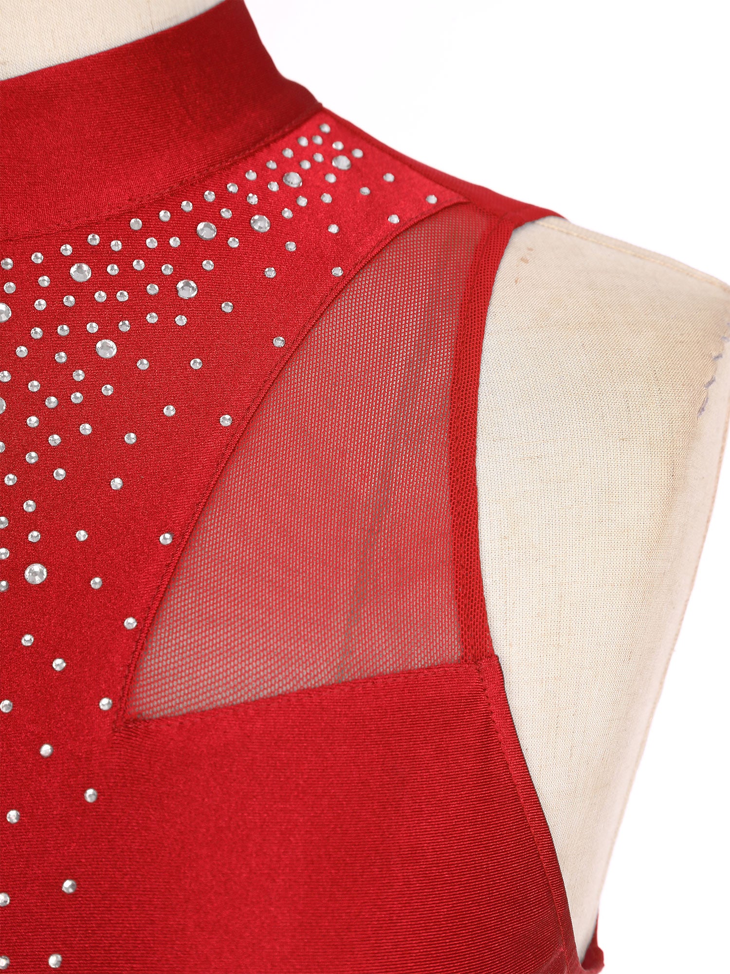 Womens Ballet Lyrical Dance Dress Cutout Back Full Length Overlay Leotard Costume Latin Rumba Tango Maxi Dress Long Dancewear