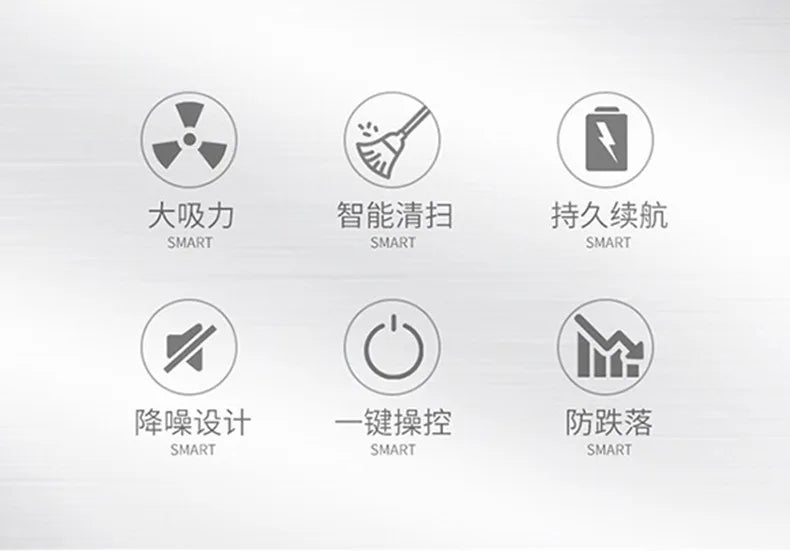 Intelligent sweeping robot hand pushed lazy broom household cleaner Wireless lazy vacuum household cleaning appliances cleaner