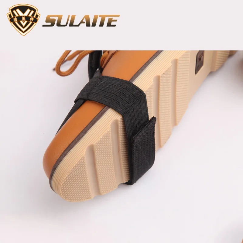 SULAITE Motorcycle Shift Pad Gear Shoe Cover Durable Lightweight Boot Protector Adjustable for Riding Moto Accessaries