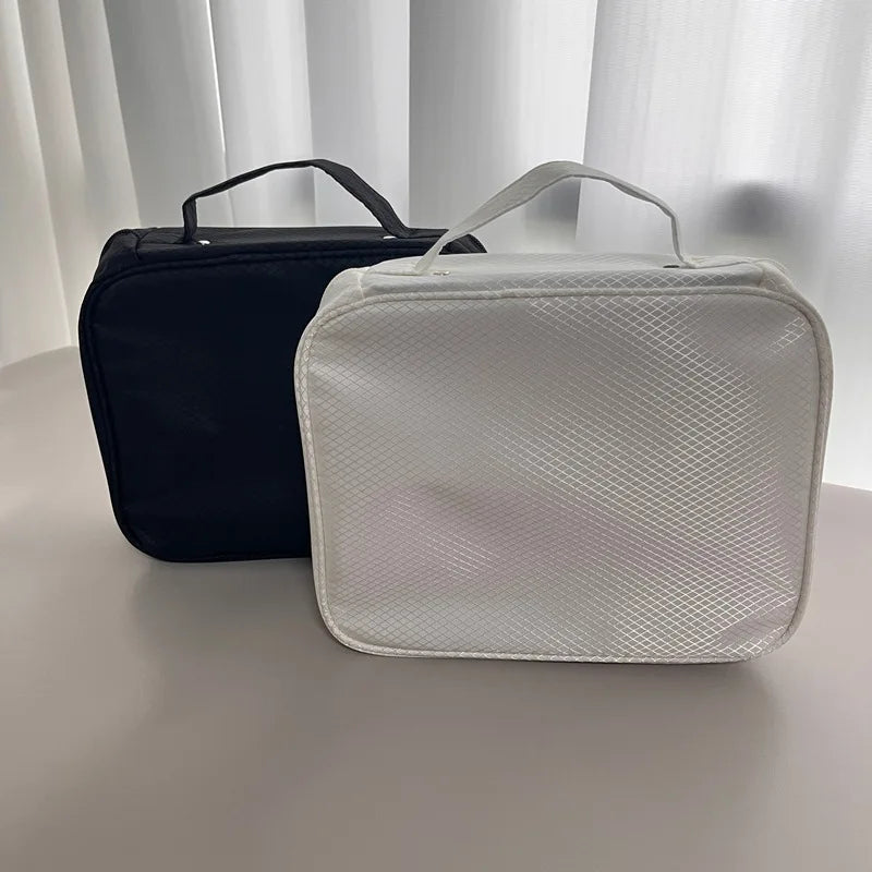 Travel Jewelry Organizer Case,Jewelry Bags Jewelry Storage Book Binder with Clear Zipper Velvet Pouch for Traveling,Earrings