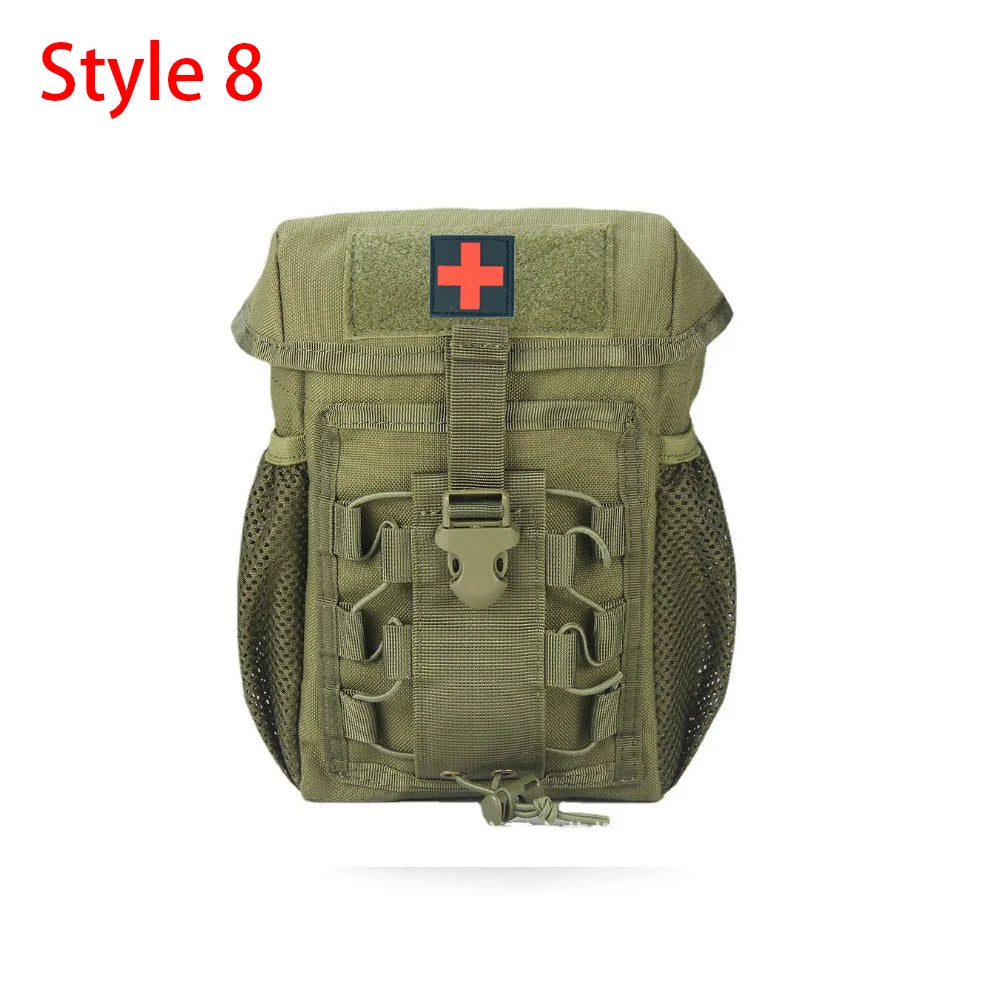 Outdoor Camping Trauma First Aid Kit Multifunctional Equipment Survival Tool Kit Wilderness Survival Emergency Kit