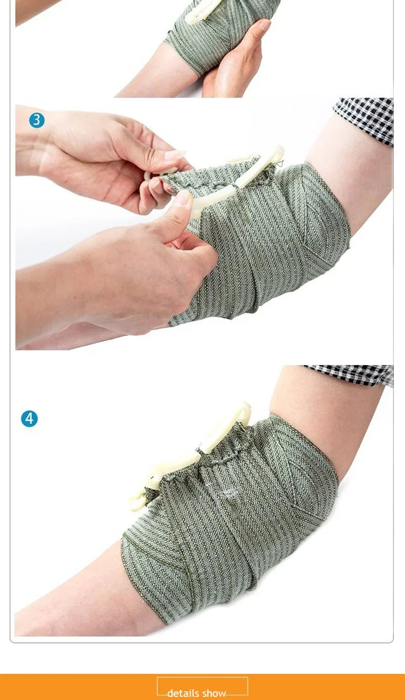 4inch/6inch Medical Trauma Kit Israeli Bandage Emergency First Aid for Outdoor Camping Hiking - Wound Care Security Protection