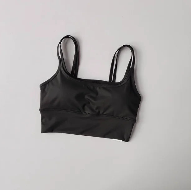 Sports Underwear Bras Top Women's Shockproof Gathering Fitness and Breasts Wearing Yoga Quick-drying Suspender Vests in Summer
