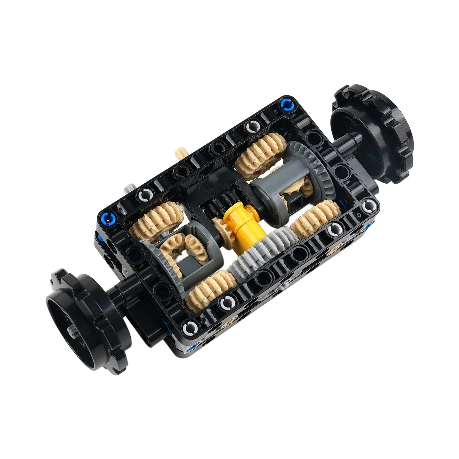 MOC-19788 Tank Remote Control Steering System Building Blocks Kit with L Motors 66pcs ABS Educational STEM Toys Bricks Kids Gift