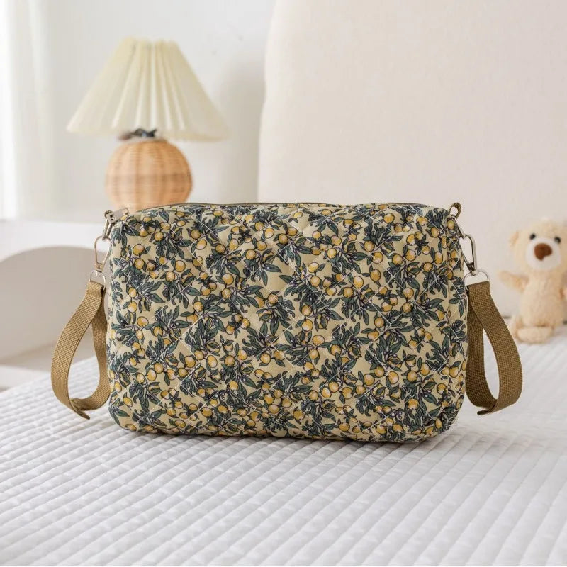 Portable Baby Diaper Storage Bag Travel Handbags for Mommy Baby Items Organizer Makeup Toiletries Bag Maternal Stroller Bag