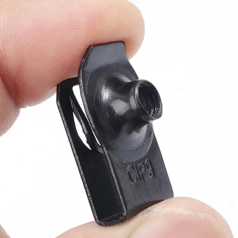 Car Body Bolts U Type Nut Clips M6 Automobile Bumper Fender Rivet Engine Cover Undertray Splash Shield Guard Liner Screws Clips