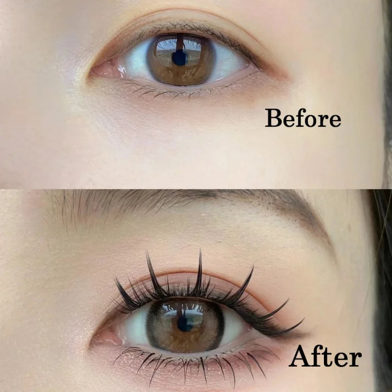 1 Box/160 Bunches Mink Eyelashes Natural 3D Russian Individual Eyelash Extension MS Eyelash Cluster Makeup Tool Lashes Wholesale
