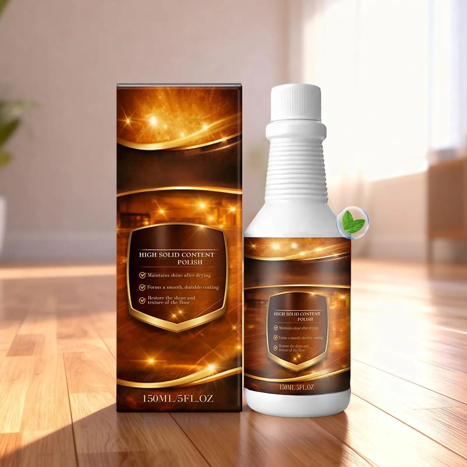 150ml Floor Restore Solution liquid Flooring Renewal Agent Wood Floor Polishing Care for Home Apartment Dormitory Living Room