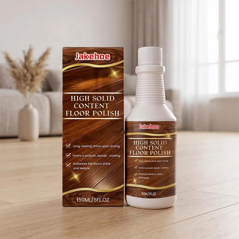 150ml Floor Care Agent, Wooden Floor Restorer Scratch Repair, Long-Lasting Gloss Protective Coating for Wood Floors