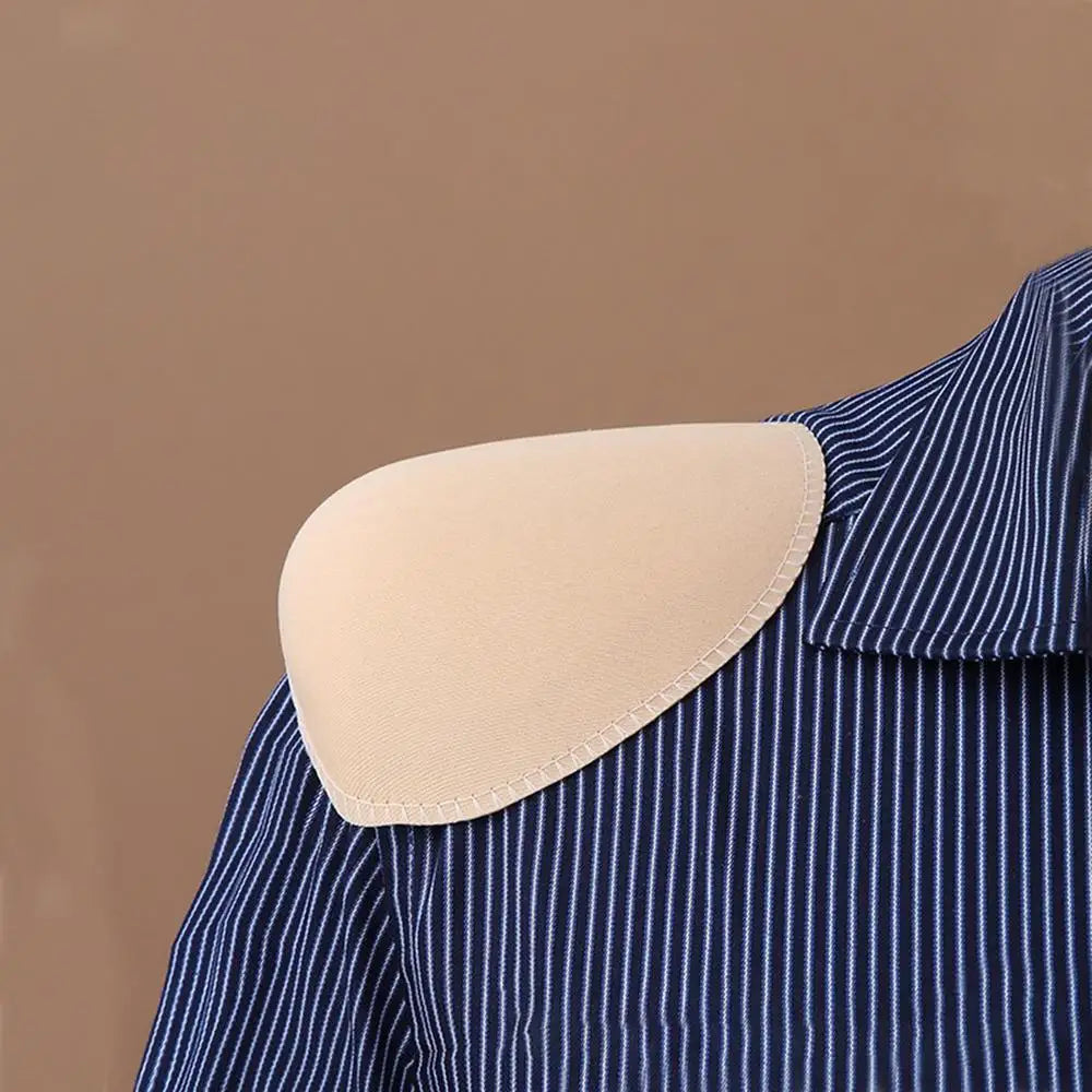 3pairs Sponge Shoulder Pads Sponge Breathable Set-in Pads Shoulder Enhancer for Women Men Breathable Sponge Pads for Blazer