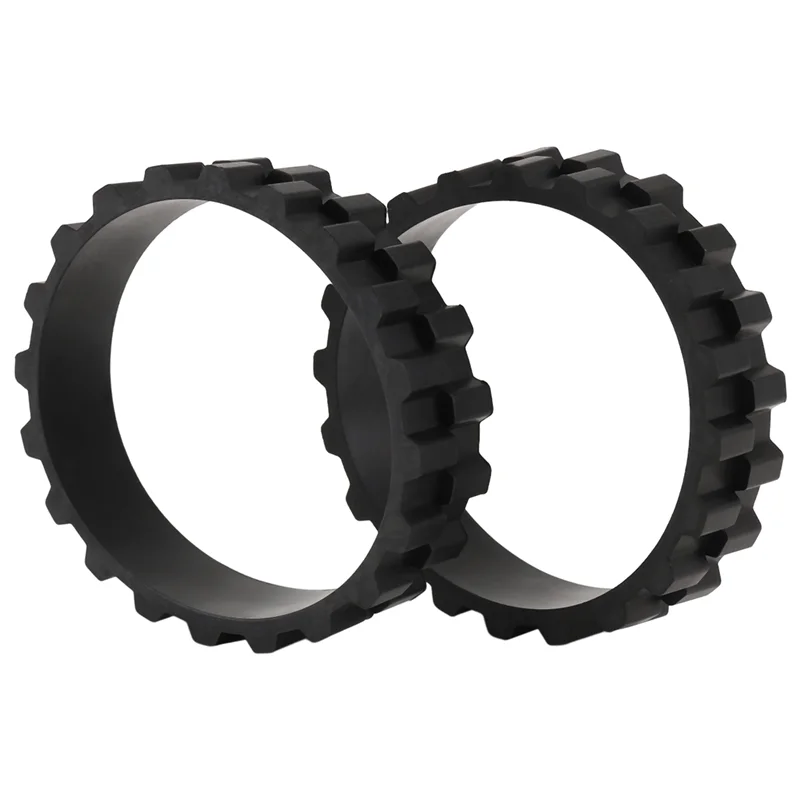 FSLH 2 PCS Wheel Tires Black Replacement Parts For Xiaomi Mijia 1C/2C/3C S5 Series/T6/T7 Robot Vacuum Cleaner Wheels Anti-Slip