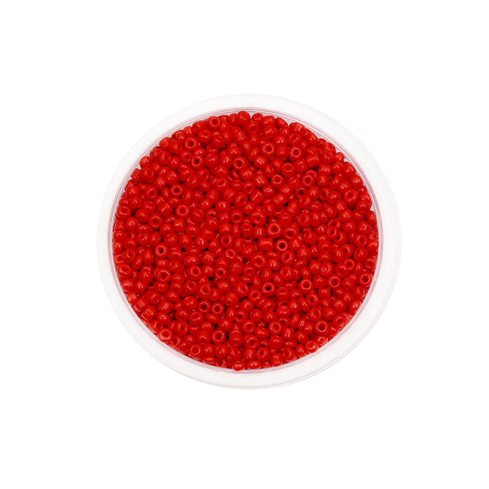 300/600Pcs 3/4mm Charm Glass Beads Czech Seed Beads Small Round Loose Beads for DIY Jewelry Making Earrings Bracelet Wholesale