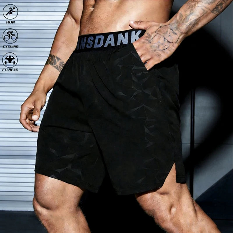 Men Running Shorts Summer Sportswear Male Football Clothing Gym Fitness Tracksuit Jogging Training Shorts Sport Short Pant Men