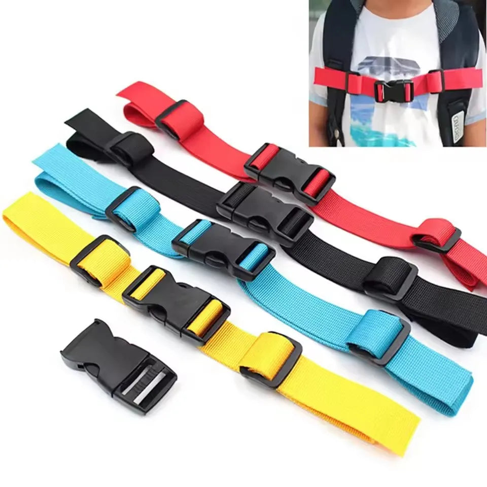 Backpack Chest Bag Strap Harness Adjustable Shoulder Strap For Bag Outdoor Camping Tactical Bags Straps Accessories For Backpack