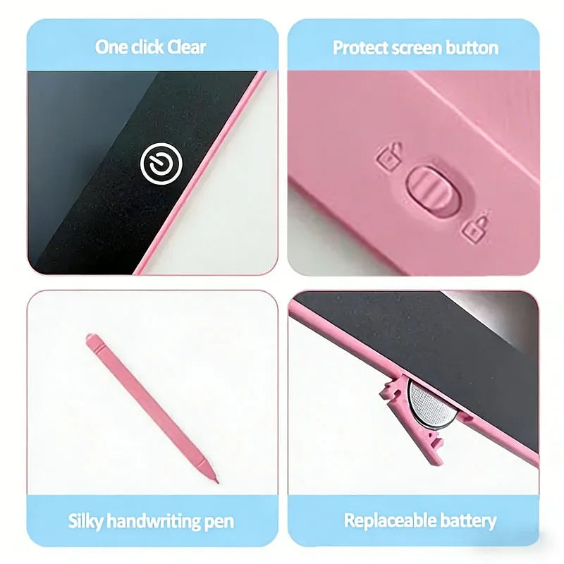 8.5 Inch LCD Writing Tablet Digital Drawing Tablet Handwriting Pads Portable Electronic Doodle Blackboard Travel Educational Toy